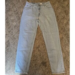 Vtg 90s Levis 15921 912 Slim Fit Tapered Leg Orange Tab Denim Light Jeans W 16 L